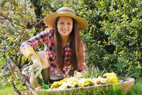 Professional pruning and trimming in a Knightsbridge garden